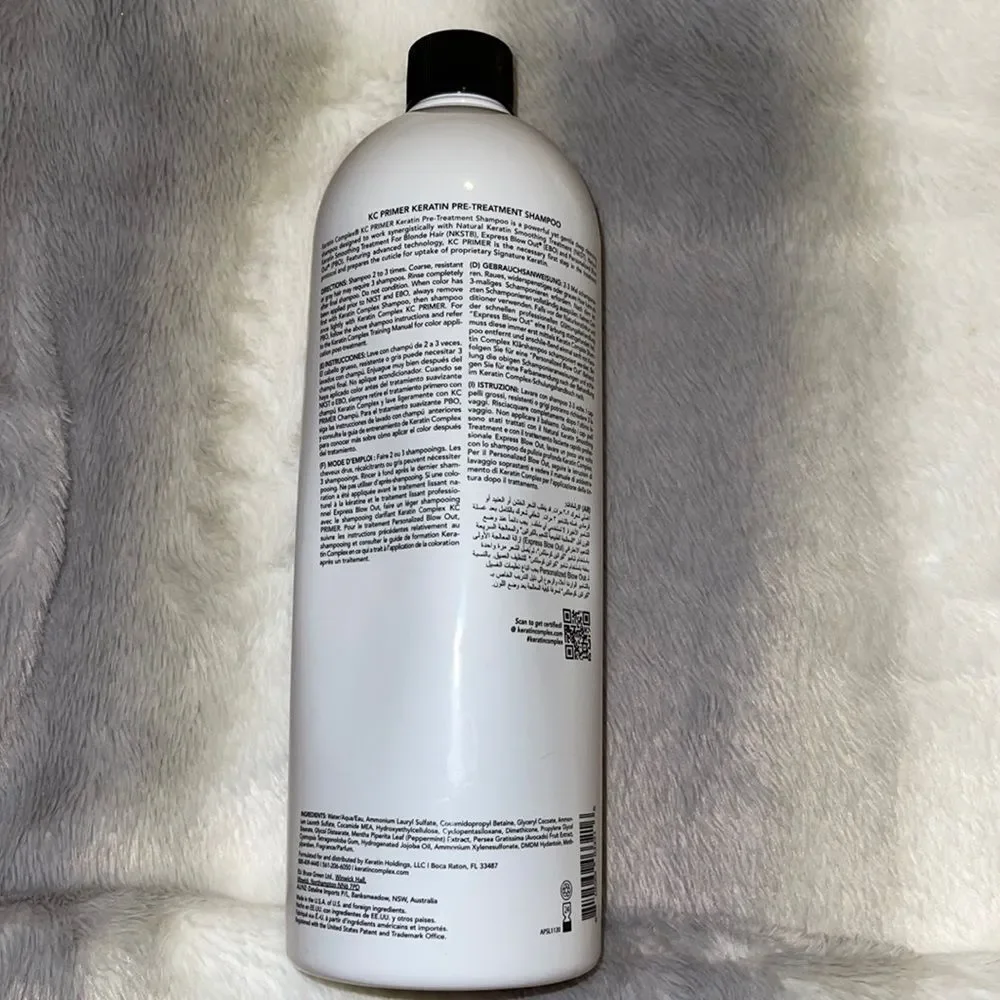 - Keratin Complex KC Primer Pre-Treatment Shampoo